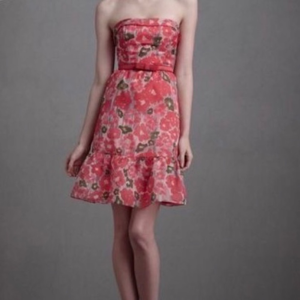 Anthropologie Hitherto Out of Doors Silk Floral